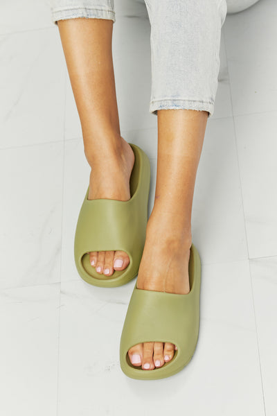 Comfort Zone Slides in Green